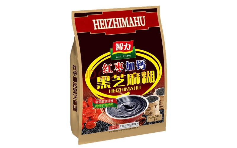 紅棗加鈣黑芝麻營(yíng)養糊700g/17小袋即沖 即飲谷物早餐糊