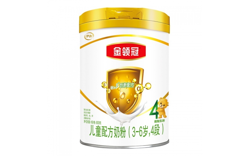 伊利奶粉 金領(lǐng)冠系列 兒童配方奶粉 4段 900g（36-72月兒童配方奶粉）