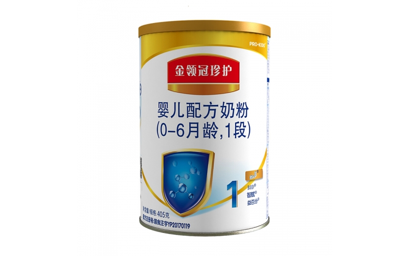 伊利 金領(lǐng)冠珍護嬰兒配方奶粉405g